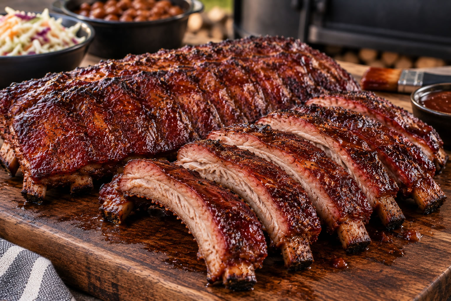 3-2-1 Smoked Ribs