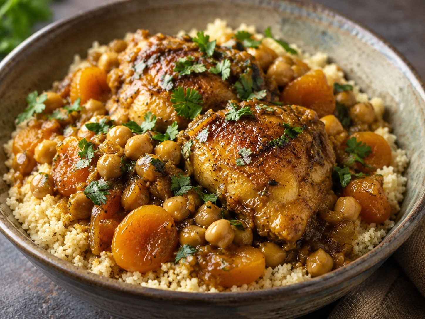Apricot & Chickpea Spiced Chicken