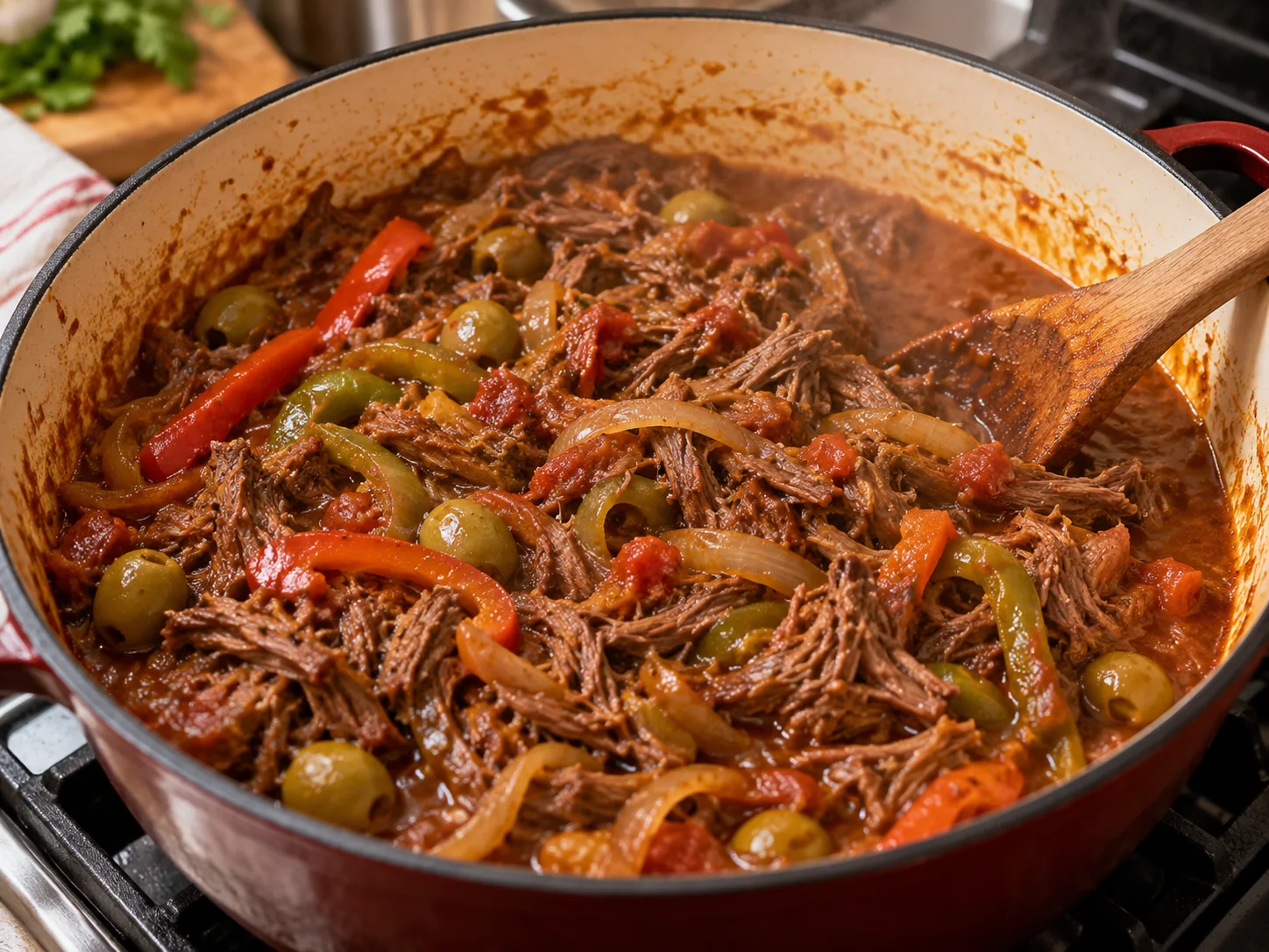 Havana-Style Shredded Beef