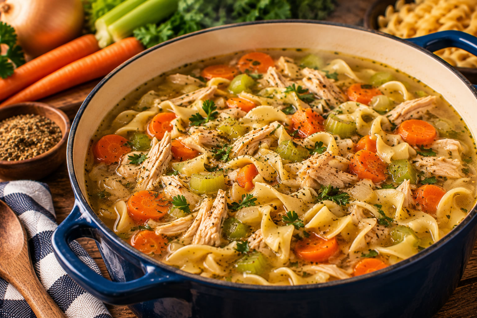 Homestyle Chicken Noodle Soup