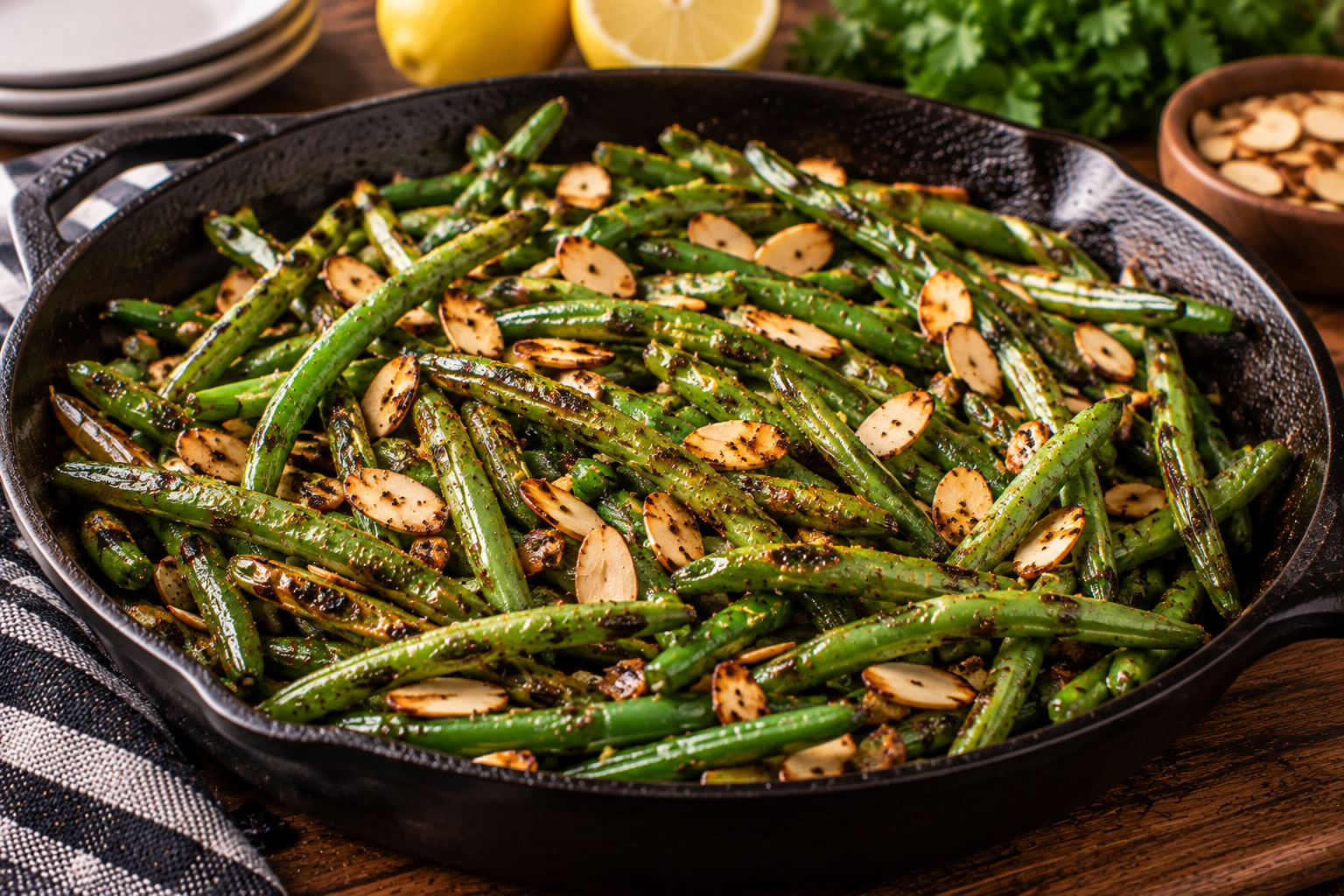 House Seasoning Skillet Green Beans