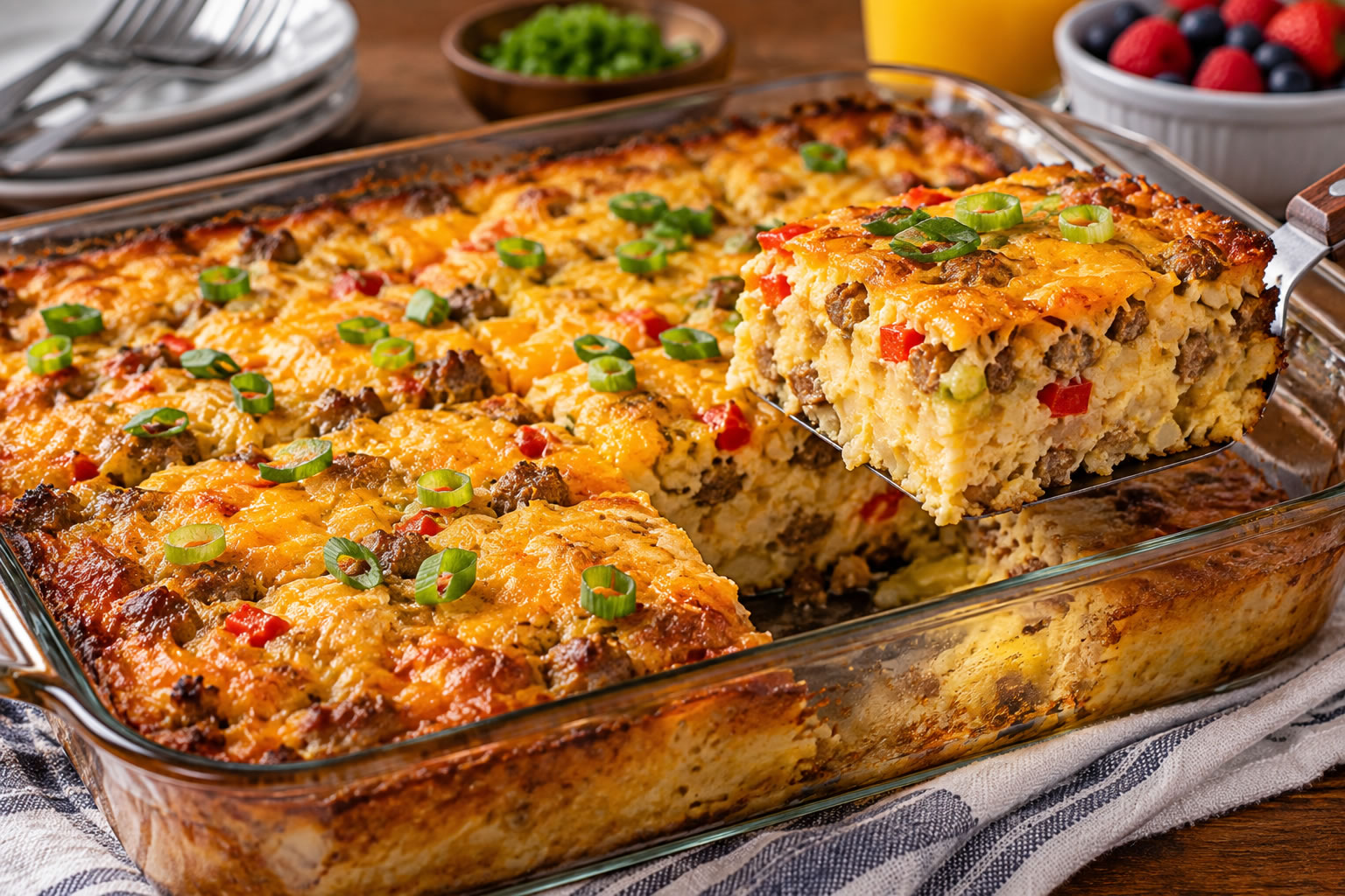Minnezona Breakfast Egg Bake